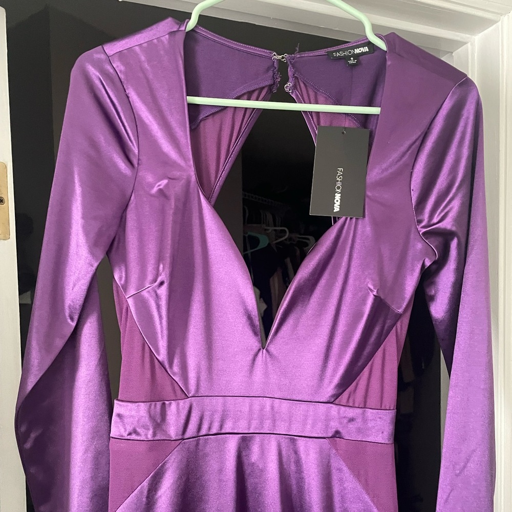 Royal Purple Fashion Nova Dress